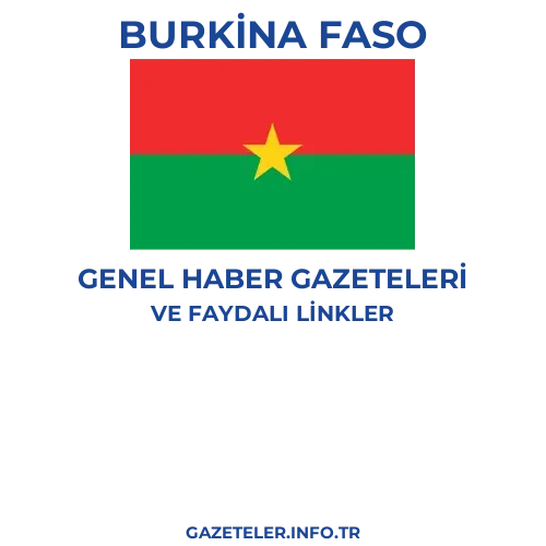 Burkina Faso Genel Haber Gazeteleri - Popüler gazetelerin kapakları