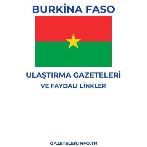 Burkina Faso Ulaştırma Gazeteleri - Popüler gazetelerin kapakları