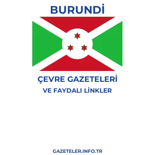 Burundi Çevre Gazeteleri - Popüler gazetelerin kapakları