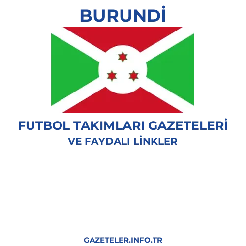 Burundi Futbol Takimlari Gazeteleri - Popüler gazetelerin kapakları