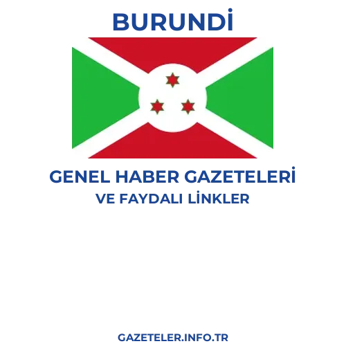 Burundi Genel Haber Gazeteleri - Popüler gazetelerin kapakları