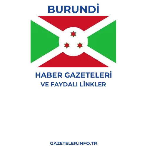 Burundi Haber Gazeteleri - Popüler gazetelerin kapakları