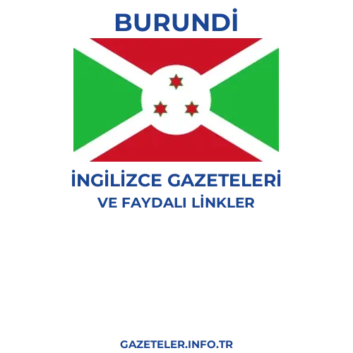 Burundi İngilizce Gazeteleri - Popüler gazetelerin kapakları