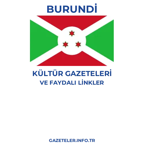 Burundi Kültür Gazeteleri - Popüler gazetelerin kapakları