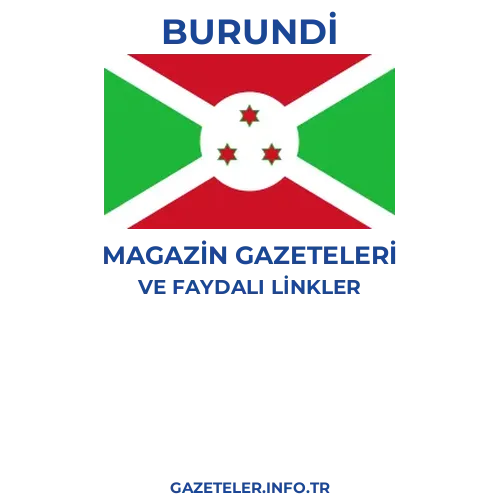 Burundi Magazin Gazeteleri - Popüler gazetelerin kapakları