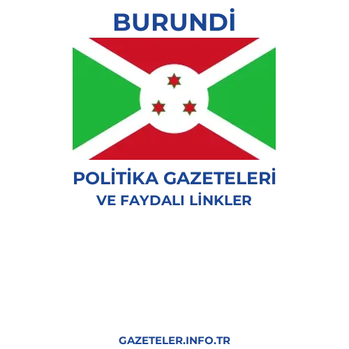 Burundi Politika Gazeteleri - Popüler gazetelerin kapakları