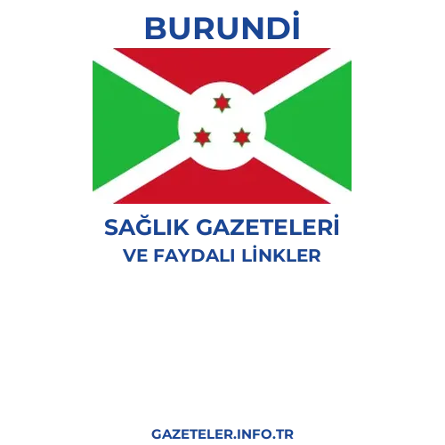 Burundi Sağlık Gazeteleri - Popüler gazetelerin kapakları