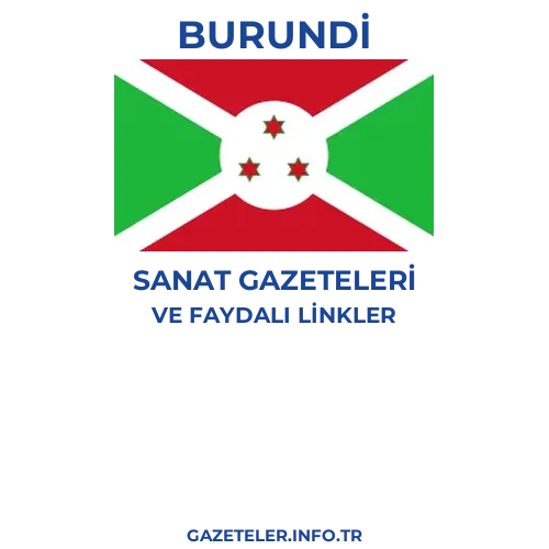 Burundi Sanat Gazeteleri - Popüler gazetelerin kapakları