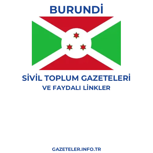 Burundi Sivil Toplum Gazeteleri - Popüler gazetelerin kapakları