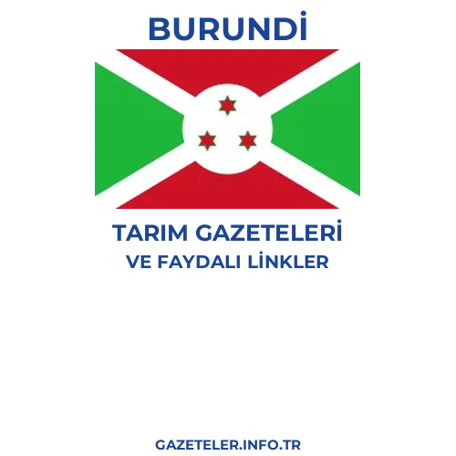 Burundi Tarım Gazeteleri - Popüler gazetelerin kapakları