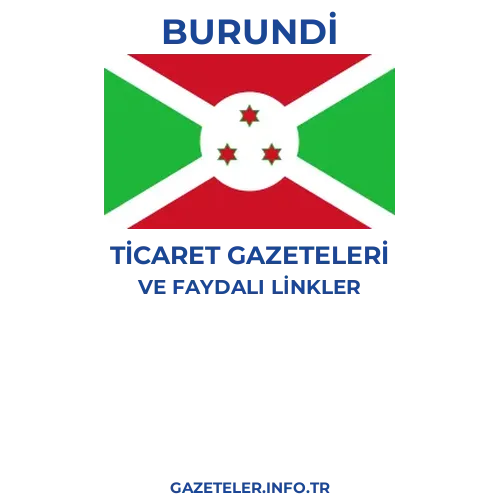 Burundi Ticaret Gazeteleri - Popüler gazetelerin kapakları