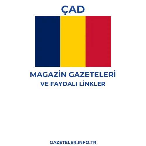 Çad Magazin Gazeteleri - Popüler gazetelerin kapakları