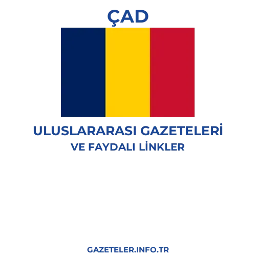 Çad Uluslararası Gazeteleri - Popüler gazetelerin kapakları