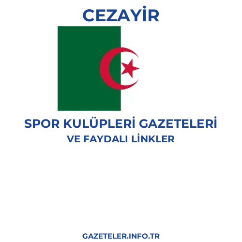 Cezayir Spor Kulupleri Gazeteleri - Popüler gazetelerin kapakları