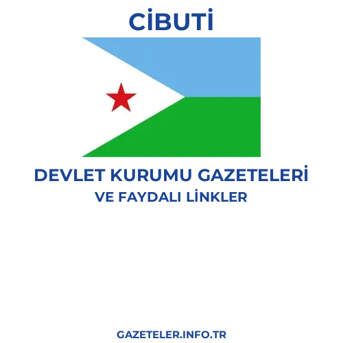 Cibuti Devlet Kurumu Gazeteleri - Popüler gazetelerin kapakları