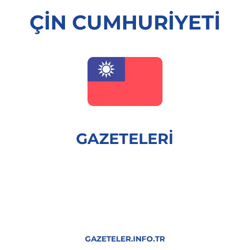 Çin Cumhuriyeti Genel Gazeteleri - Popüler gazetelerin kapakları