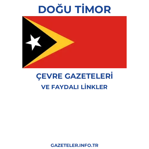 Doğu Timor Çevre Gazeteleri - Popüler gazetelerin kapakları