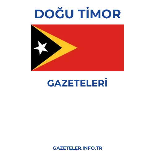 Doğu Timor Genel Gazeteleri - Popüler gazetelerin kapakları