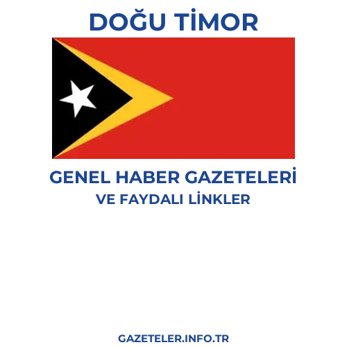 Doğu Timor Genel Haber Gazeteleri - Popüler gazetelerin kapakları