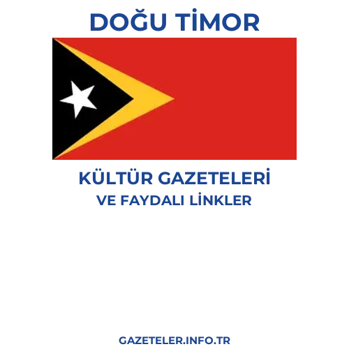 Doğu Timor Kültür Gazeteleri - Popüler gazetelerin kapakları