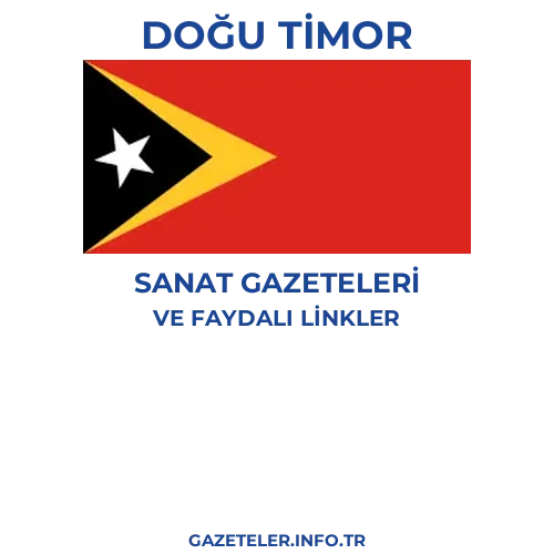 Doğu Timor Sanat Gazeteleri - Popüler gazetelerin kapakları