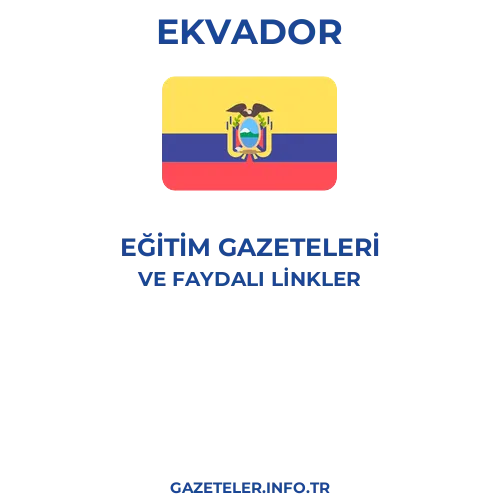 Ekvador Eğitim Gazeteleri - Popüler gazetelerin kapakları