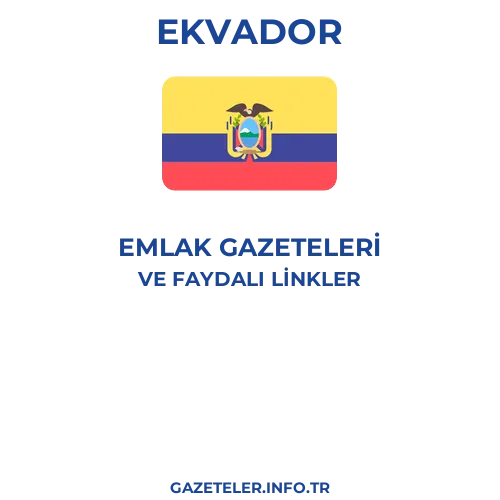 Ekvador Emlak Gazeteleri - Popüler gazetelerin kapakları