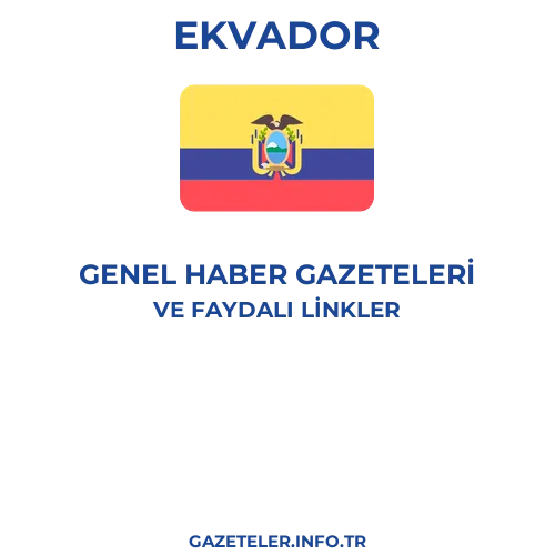 Ekvador Genel Haber Gazeteleri - Popüler gazetelerin kapakları