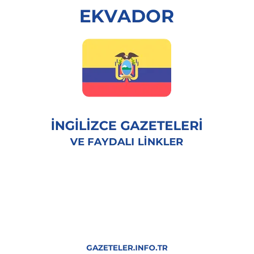 Ekvador İngilizce Gazeteleri - Popüler gazetelerin kapakları