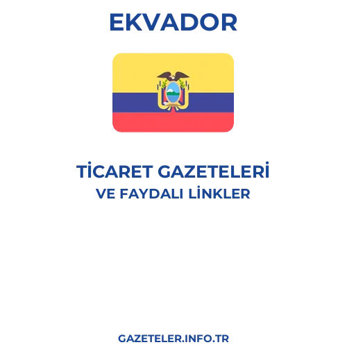 Ekvador Ticaret Gazeteleri - Popüler gazetelerin kapakları