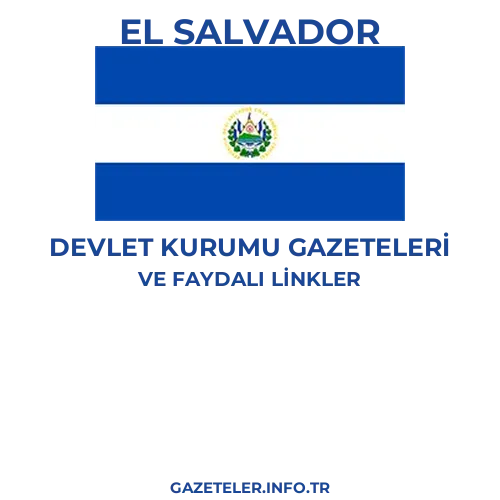 El Salvador Devlet Kurumu Gazeteleri - Popüler gazetelerin kapakları