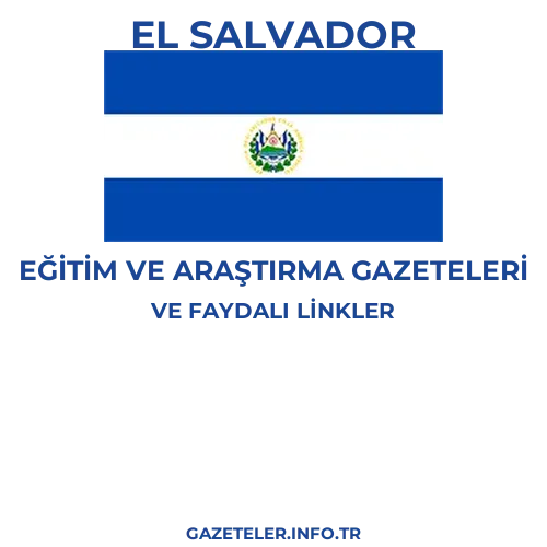 El Salvador Eğitim Ve Araştırma Gazeteleri - Popüler gazetelerin kapakları