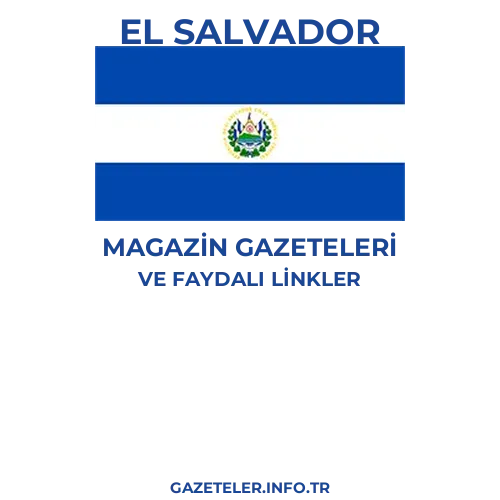 El Salvador Magazin Gazeteleri - Popüler gazetelerin kapakları