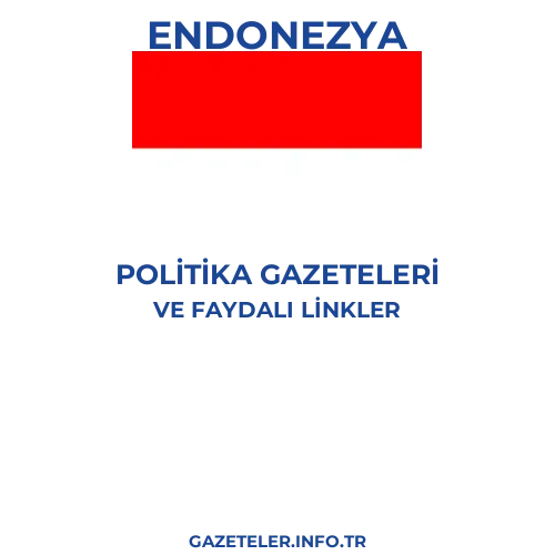 Endonezya Politika Gazeteleri - Popüler gazetelerin kapakları