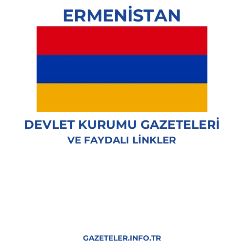 Ermenistan Devlet Kurumu Gazeteleri - Popüler gazetelerin kapakları