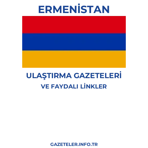 Ermenistan Ulaştırma Gazeteleri - Popüler gazetelerin kapakları