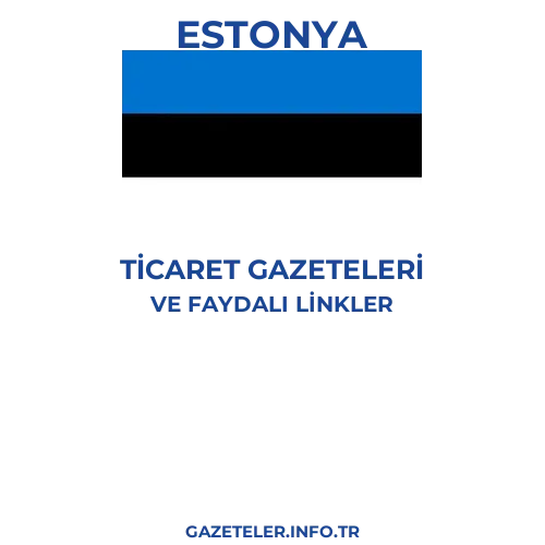 Estonya Ticaret Gazeteleri - Popüler gazetelerin kapakları