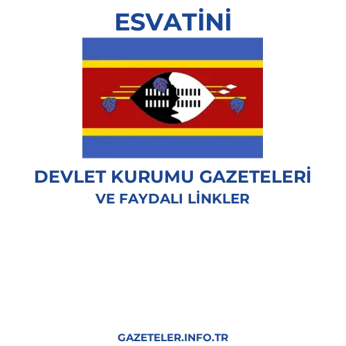 Esvatini Devlet Kurumu Gazeteleri - Popüler gazetelerin kapakları