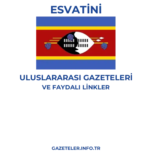 Esvatini Uluslararası Gazeteleri - Popüler gazetelerin kapakları