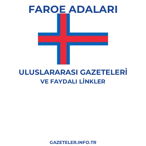 Faroe Adaları Uluslararası Gazeteleri - Popüler gazetelerin kapakları