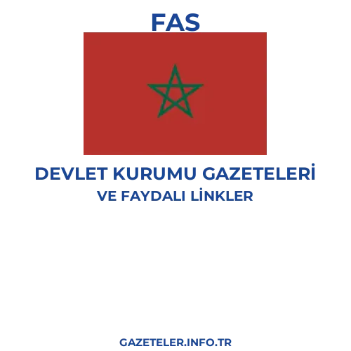 Fas Devlet Kurumu Gazeteleri - Popüler gazetelerin kapakları