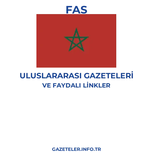 Fas Uluslararası Gazeteleri - Popüler gazetelerin kapakları