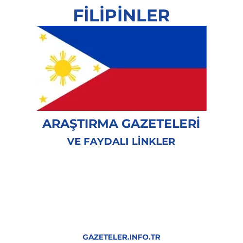 Filipinler Araştırma Gazeteleri - Popüler gazetelerin kapakları