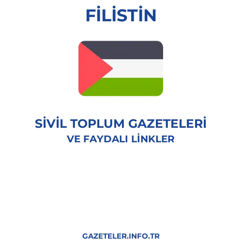 Filistin Sivil Toplum Gazeteleri - Popüler gazetelerin kapakları