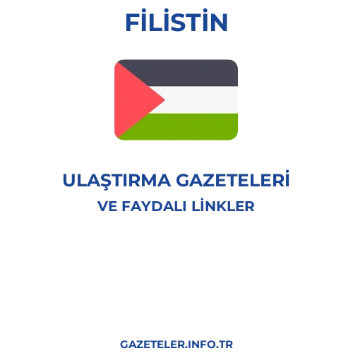 Filistin Ulaştırma Gazeteleri - Popüler gazetelerin kapakları