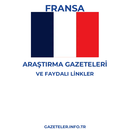 Fransa Araştırma Gazeteleri - Popüler gazetelerin kapakları