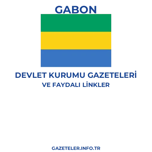 Gabon Devlet Kurumu Gazeteleri - Popüler gazetelerin kapakları