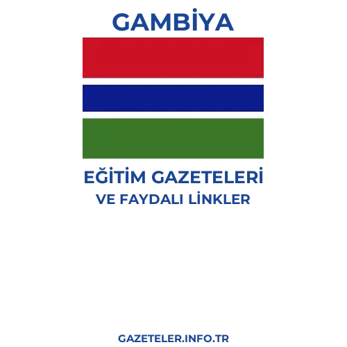 Gambiya Eğitim Gazeteleri - Popüler gazetelerin kapakları