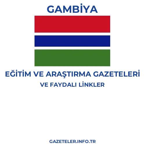 Gambiya Eğitim Ve Araştırma Gazeteleri - Popüler gazetelerin kapakları