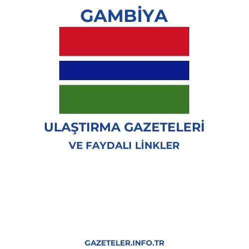 Gambiya Ulaştırma Gazeteleri - Popüler gazetelerin kapakları